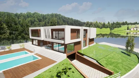 Contemporary Villa Garden and infinity pool 3 floors, 4 bedrooms in Setubal, Grândola value for sale For Super Rich