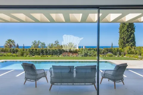 Design Villa Beach Front incredible sea views, 3 bedrooms in Lagoa - Algarve expensive for sale For Super Rich