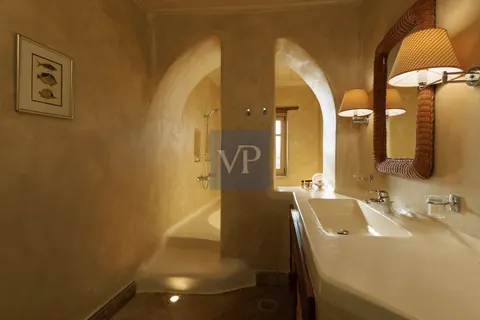 Architectural Villa Wild Blue private heated pool, panoramic views of the sea and sunset, 6 bedrooms in Tourlos - Mykonos real estate for sale For Super Rich