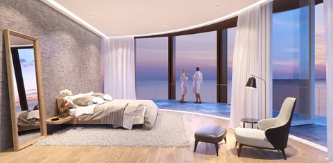 Luxury Penthouse Beach Front 25th-Floor Twisted Tower, 6 bedrooms in Ayia Napa deal for sale For Super Rich
