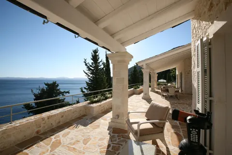 Luxury Villa Private beach access Waterfront, 5 bedrooms in Kentroma - Corfu photos for sale For Super Rich