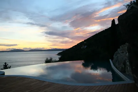 Luxury Villa Private beach access Waterfront, 5 bedrooms in Kentroma - Corfu search for sale For Super Rich