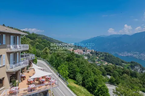 Premium Hotel Panoramic View of the Grigne Mountains and lake Como, 40 bedrooms in Bellagio - Civenna unique for sale For Super Rich