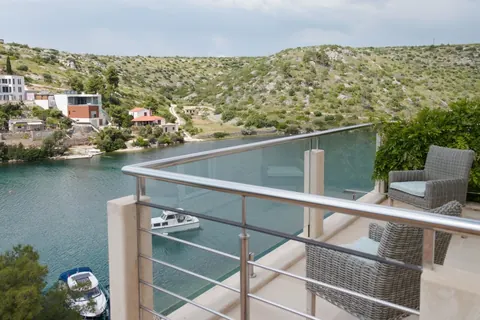 Luxury Villa private moorings for the boats waterfront, 10 bedrooms in Brac island ads for sale For Super Rich