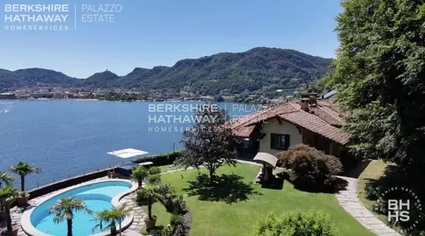 Elegant Villa breathtaking lake views, Swimming pool, 8 bedrooms in Como Used for sale For Super Rich