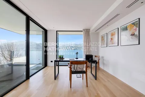 Luxury Villa front lake  swimming pool, wellness and fitness area, 6 bedrooms in Angera - Lake Maggiore price for sale For Super Rich