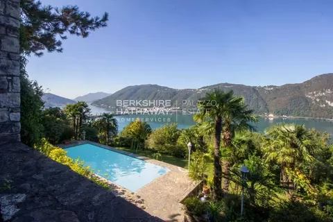 Elegant Villa Mountain View Lake View, 7 bedrooms in Campione d'Italia