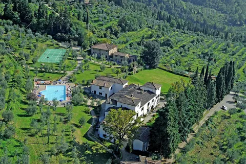 Century Hotel Panoramic View Pool, Tennis court, Whirlpool, 12 bedrooms in Pelago - Florence - Tuscany