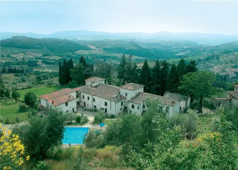 Century Hotel Panoramic View Pool, Tennis court, Whirlpool, 12 bedrooms in Pelago - Florence - Tuscany ultra luxury for sale For Super Rich