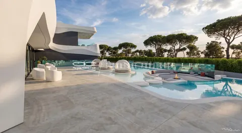 Premium Land/Plots Sea View Golf View, 10 bedrooms in Quinta do Lago buy for sale For Super Rich