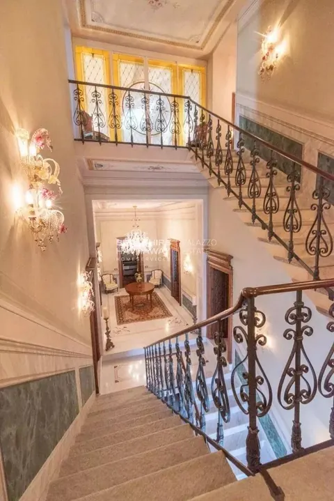Art Nouveau Villa Panoramic View Lakefront, 7 bedrooms in Lesa - Lake Maggiore Classified ads for sale For Super Rich