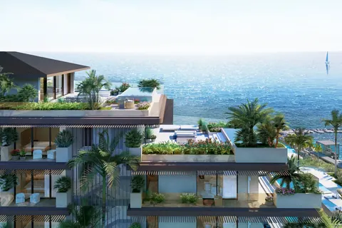 Contemporary Penthouse Beach Front Sea View, 5 bedrooms in Long Bay - Providenciales property for sale For Super Rich