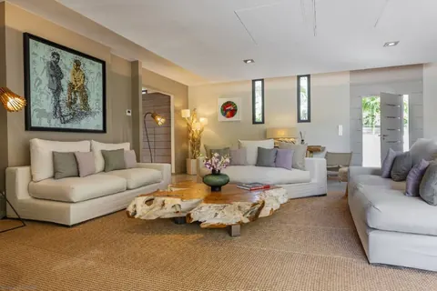 Modern Villa K Beachfront with infinity-zero-edge pool, 4 bedrooms in Anse Des Cayes - St Barth deal for sale For Super Rich