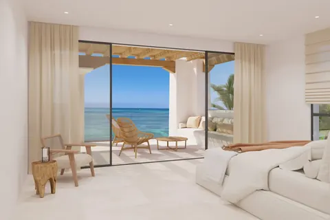 Architectural Villa M-House D1 - Lot 2 Beachfront, 5 bedrooms in Blue Mountain - Providenciales value for sale For Super Rich