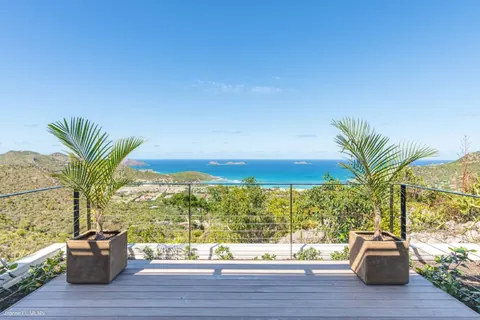High-end Villa Never Say Never Panoramic Sea and Mountain views, 4 bedrooms in St Barth deal for sale For Super Rich