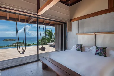 Luxury Villa Manoir Voltaire Panoramic sea views and Marigot Bay, 9 bedrooms in St Barth expensive for sale For Super Rich