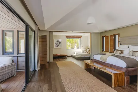 Modern Villa K Beachfront with infinity-zero-edge pool, 4 bedrooms in Anse Des Cayes - St Barth luxury for sale For Super Rich