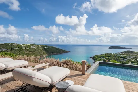 Luxury Villa Manoir Voltaire Panoramic sea views and Marigot Bay, 9 bedrooms in St Barth property for sale For Super Rich