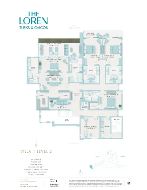 Luxury Villa Loren Villa 1 Beachfront, 7 bedrooms in Turtle Cove - Providenciales expensive for sale For Super Rich