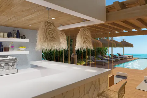 Architectural Villa M-House D1 - Lot 2 Beachfront, 5 bedrooms in Blue Mountain - Providenciales prix for sale For Super Rich