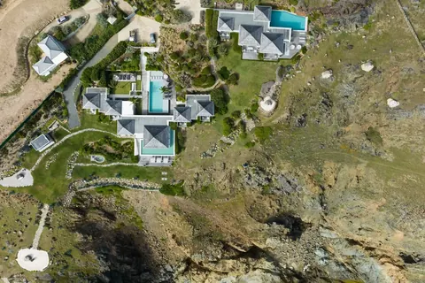 Luxury Villa Casa del Mar Panoramic sea views, 6 bedrooms in Petit Cul de Sac- St Barth 5LRTFC for sale For Super Rich