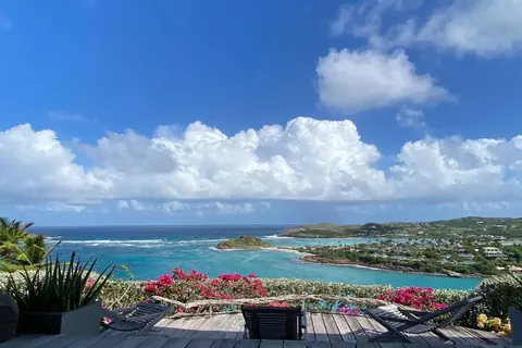 Luxury Villa Arrow Sea and Marigot Bay Views, 4 bedrooms in St Barth 73LEJK for sale For Super Rich