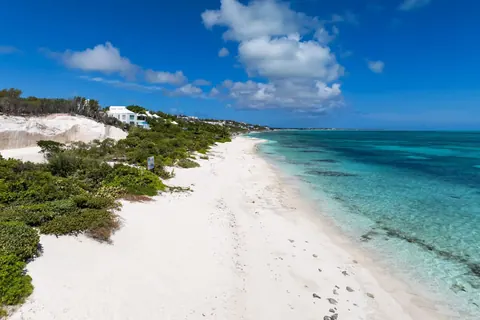 Architectural Villa M-House D1 - Lot 2 Beachfront, 5 bedrooms in Blue Mountain - Providenciales real estate for sale For Super Rich
