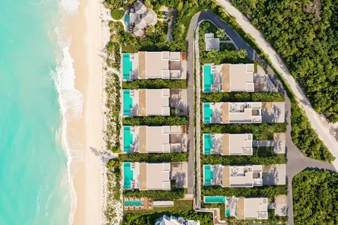Architectural Villa M-House D1 - Lot 2 Beachfront, 5 bedrooms in Blue Mountain - Providenciales photos for sale For Super Rich