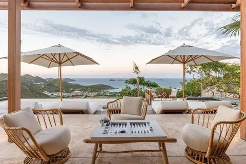 High-end Villa Never Say Never Panoramic Sea and Mountain views, 4 bedrooms in St Barth properties for sale For Super Rich