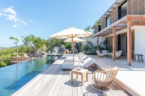 High-end Villa Never Say Never Panoramic Sea and Mountain views, 4 bedrooms in St Barth Never Say Never for sale For Super Rich