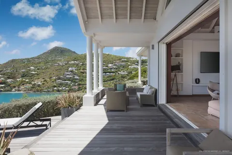 Luxury Villa Arrow Sea and Marigot Bay Views, 4 bedrooms in St Barth available for sale For Super Rich