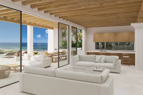 Architectural Villa M-House D1 - Lot 2 Beachfront, 5 bedrooms in Blue Mountain - Providenciales SMEE3V for sale For Super Rich
