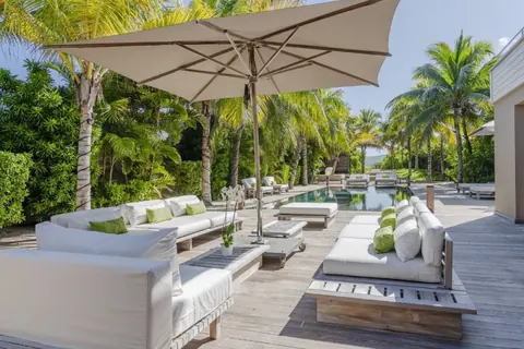Modern Villa K Beachfront with infinity-zero-edge pool, 4 bedrooms in Anse Des Cayes - St Barth search for sale For Super Rich