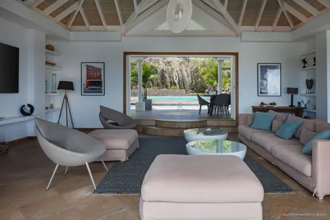 Luxury Villa Arrow Sea and Marigot Bay Views, 4 bedrooms in St Barth top for sale For Super Rich
