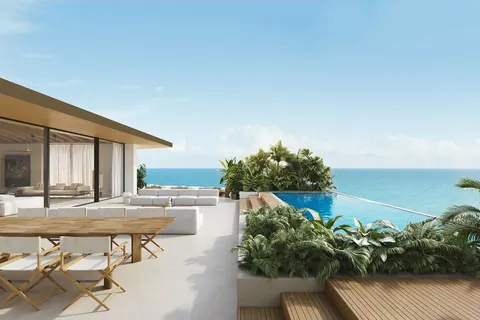 Contemporary Penthouse Beach Front Sea View, 5 bedrooms in Long Bay - Providenciales