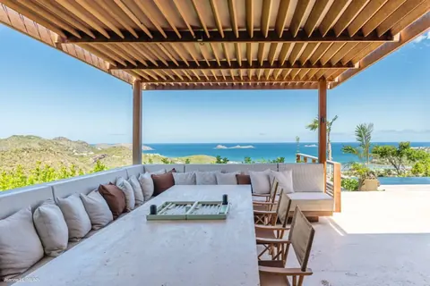 High-end Villa Never Say Never Panoramic Sea and Mountain views, 4 bedrooms in St Barth buy for sale For Super Rich