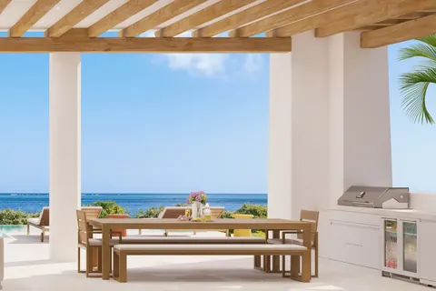 Architectural Villa M-House D1 - Lot 2 Beachfront, 5 bedrooms in Blue Mountain - Providenciales buy for sale For Super Rich
