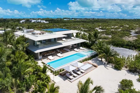 Luxury Villa 3 RESERVE Beachfront, 7 bedrooms in Grace Bay - Providenciales best for sale For Super Rich