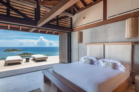 Luxury Villa Manoir Voltaire Panoramic sea views and Marigot Bay, 9 bedrooms in St Barth real estate for sale For Super Rich