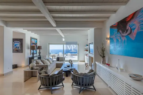 Luxury Villa Near Nammos Beach Bar and Psarou Beach Sea view, 13 bedrooms in Mykonos Classified ads for sale For Super Rich