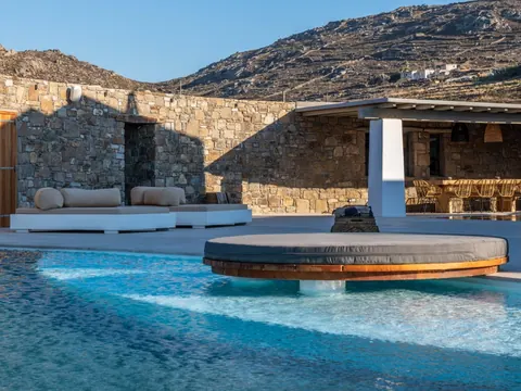 Premium Villa Panoramic View sea and mountain, 11 bedrooms in Mykonos New for sale For Super Rich