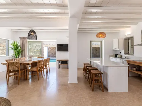 Premium Villa Panoramic View sea and mountain, 11 bedrooms in Mykonos deal for sale For Super Rich