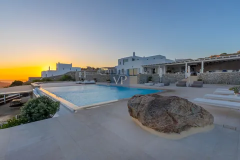 Luxury Villa Near Nammos Beach Bar and Psarou Beach Sea view, 13 bedrooms in Mykonos image for sale For Super Rich