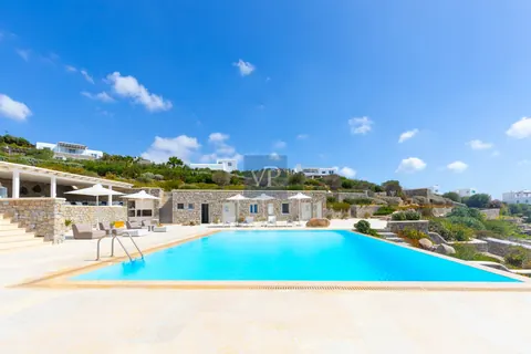 Luxury Villa Near Nammos Beach Bar and Psarou Beach Sea view, 13 bedrooms in Mykonos available for sale For Super Rich