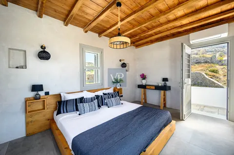 Luxury Villa Ostraco Aegean Sea views, 7 bedrooms in Mykonos expensive for sale For Super Rich