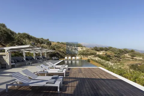 Luxury Villa Aoria Seafront, 5 bedrooms in Chania - Crete price for sale For Super Rich