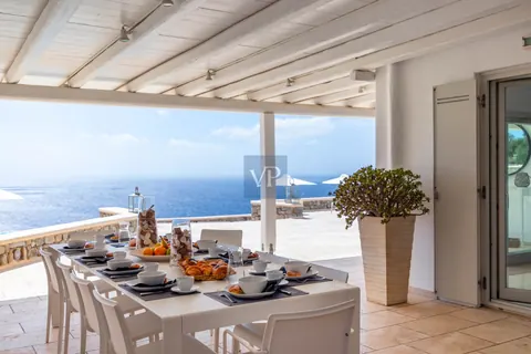 Luxury Villa Near Nammos Beach Bar and Psarou Beach Sea view, 13 bedrooms in Mykonos value for sale For Super Rich