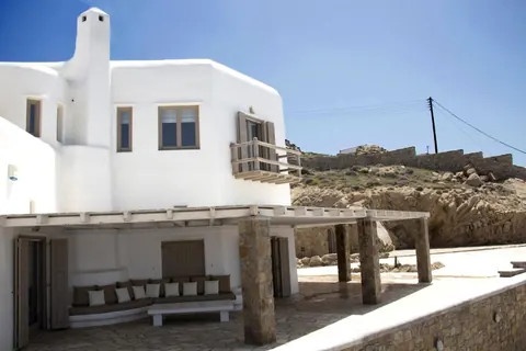 Luxury House Sea View terrace for 20 guests, 7 bedrooms in Mykonos available for sale For Super Rich
