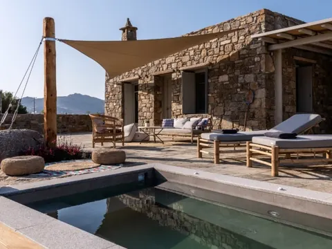 Premium Villa Panoramic View sea and mountain, 11 bedrooms in Mykonos buy for sale For Super Rich