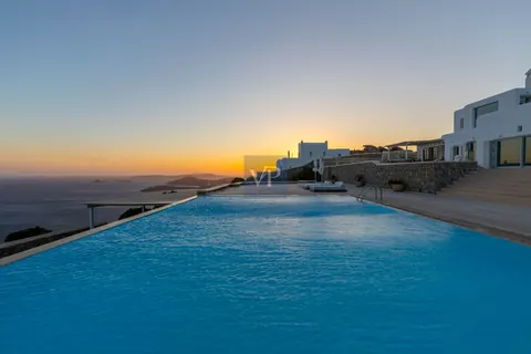 Luxury Villa Near Nammos Beach Bar and Psarou Beach Sea view, 13 bedrooms in Mykonos photo for sale For Super Rich